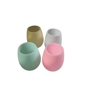 Silicone Wine Glasses Set of 4